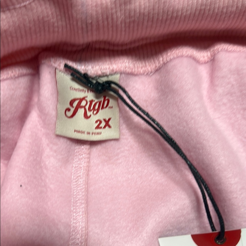 Pink Rtgb Shorts with Dynamic Graphic Design - Picture 8 of 9